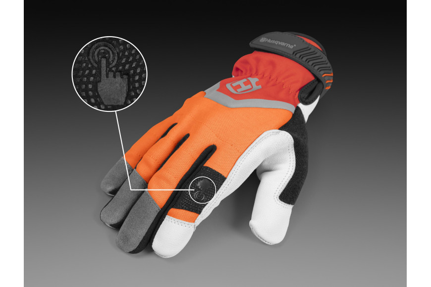 Guanti Technical Husqvarna con protezione antitaglio