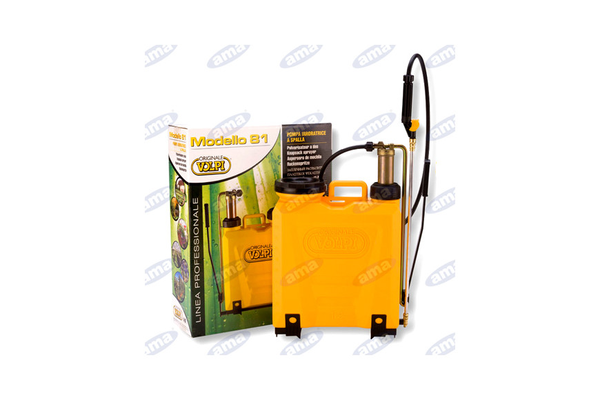 Uni bomba Mochila 15lt, latón bombeo