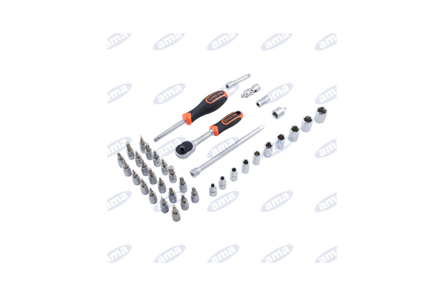 Vaschetta Assortimento Chiavi A Bussola 1/4"