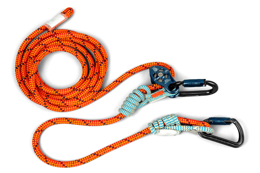 Work positioning lanyard