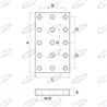 Une plaque Sald.270X160. M16