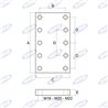 Una soldadura de la placa de 270X160. M22