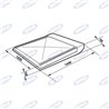 La pluie sur le toit Universal 140X120Mm