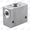 Corps en aluminium pour électriques Vannes 3 voies
