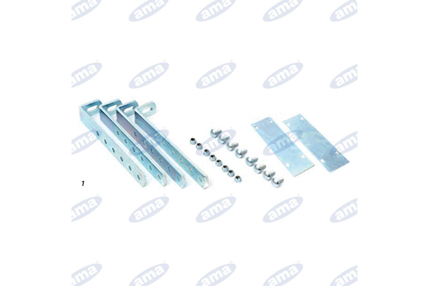 Kit Staffe Per Montaggio Verticale Cassette Porta  - Ama