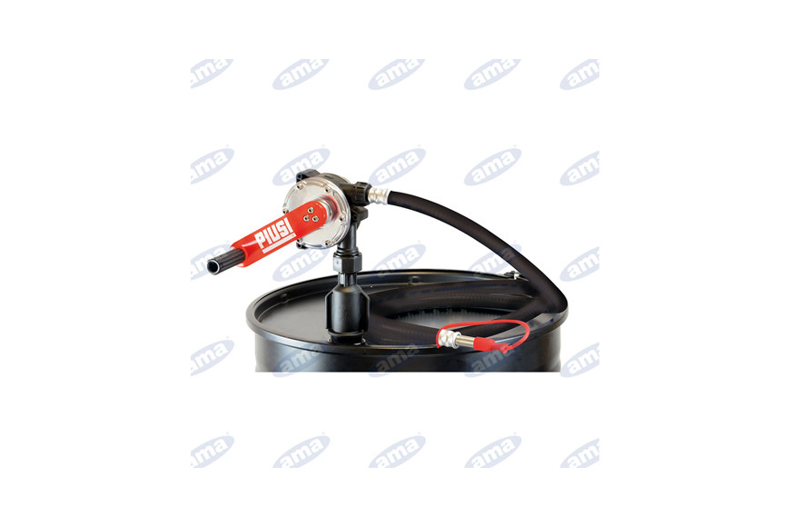 Pompa Travaso Gasolio Manuale 38 Lt Per 100 Rotazi - Ama
