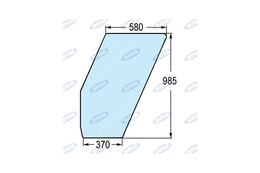 Verre porte gauche Adaptable 5117682