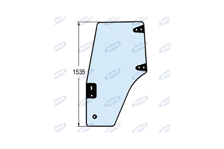Vetro Portiera Rif. 82036001