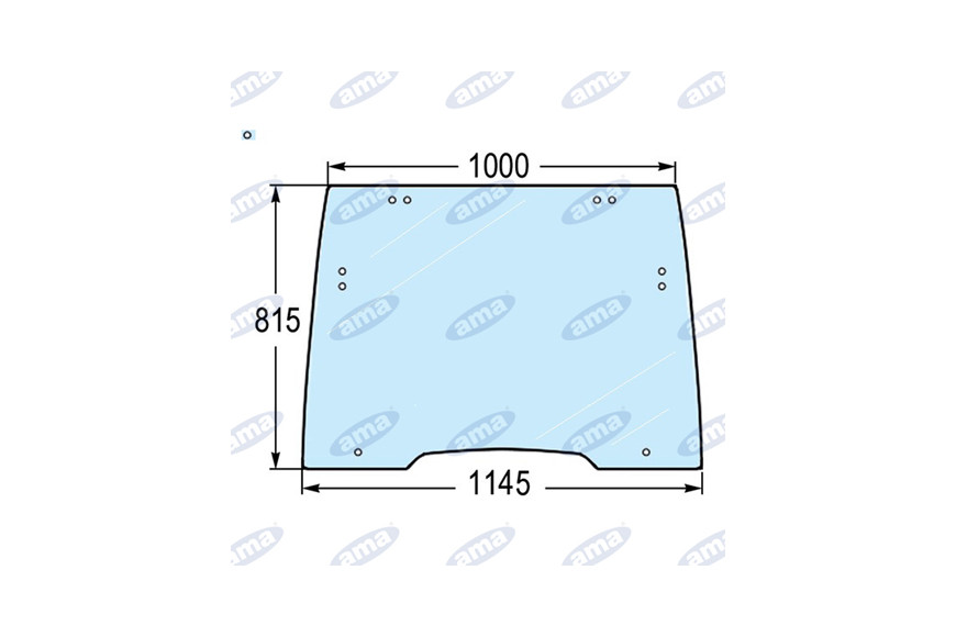 Pare-brise avant adaptatif 82003391