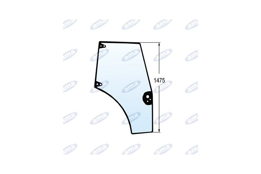 Vetro Portiera Adattabile 87620223
