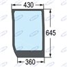 Pare-brise inférieur Adaptable 82030488