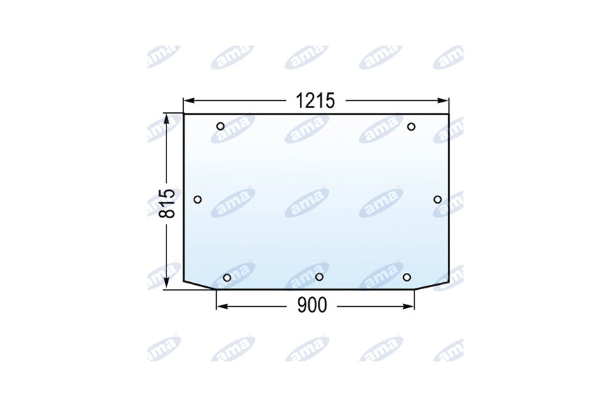 lunette arrière arrière 0.9234.273.0 Adaptable