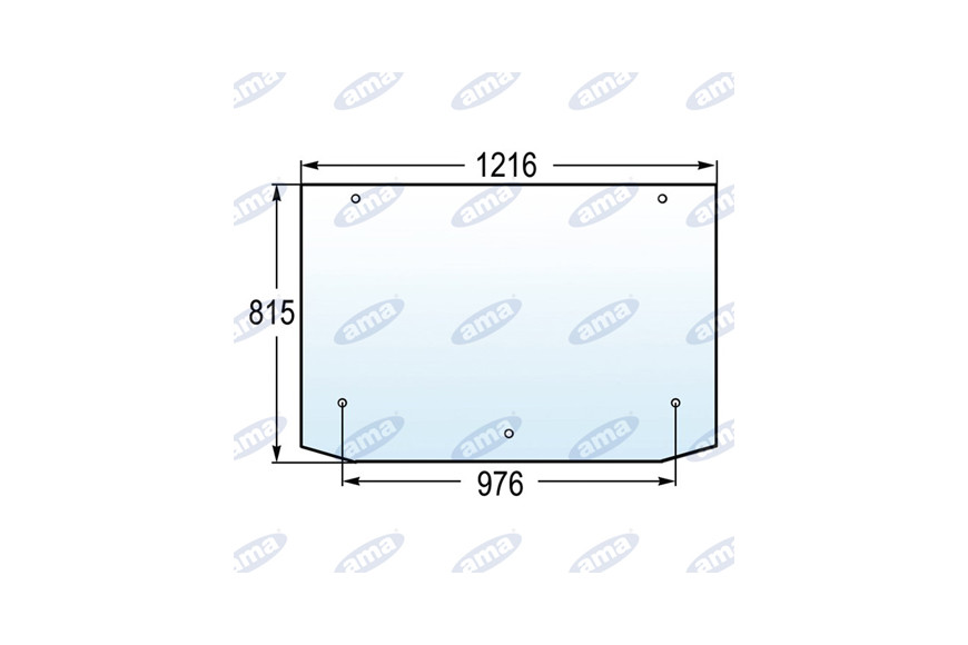 Lunette arrière arrière adaptable 0.9234.215.0/20
