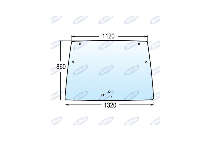 Pare-brise Adaptable 04418946