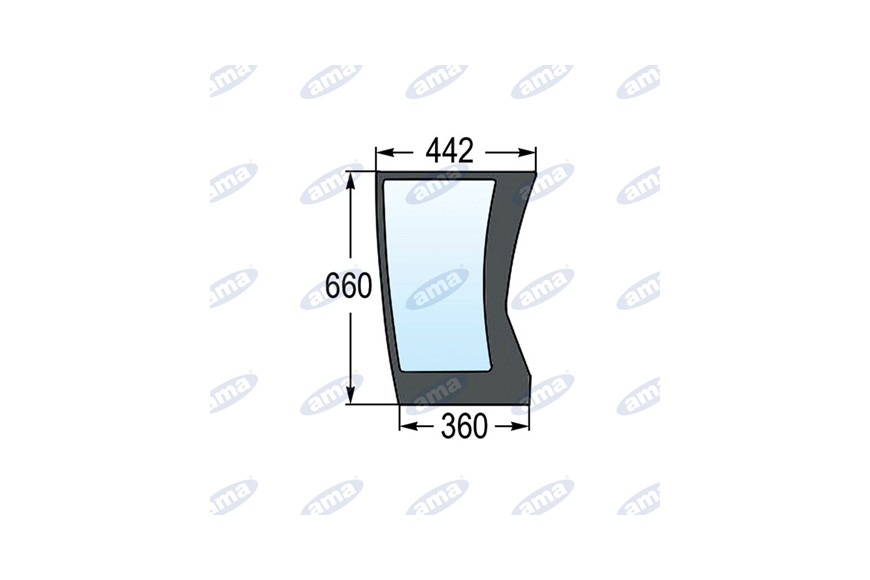 Windschutzscheibe Lower Adaptable 04429882