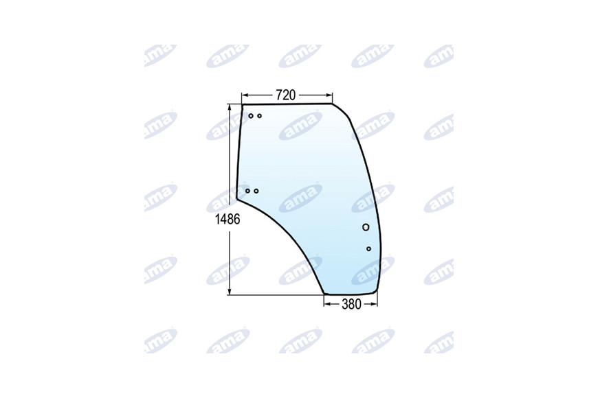 Porte en verre Adaptable 04418952
