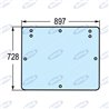 Heckscheibe hinten Adaptable 5154756