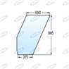 Vetro Portiera Sinistro Adattabile 5108669