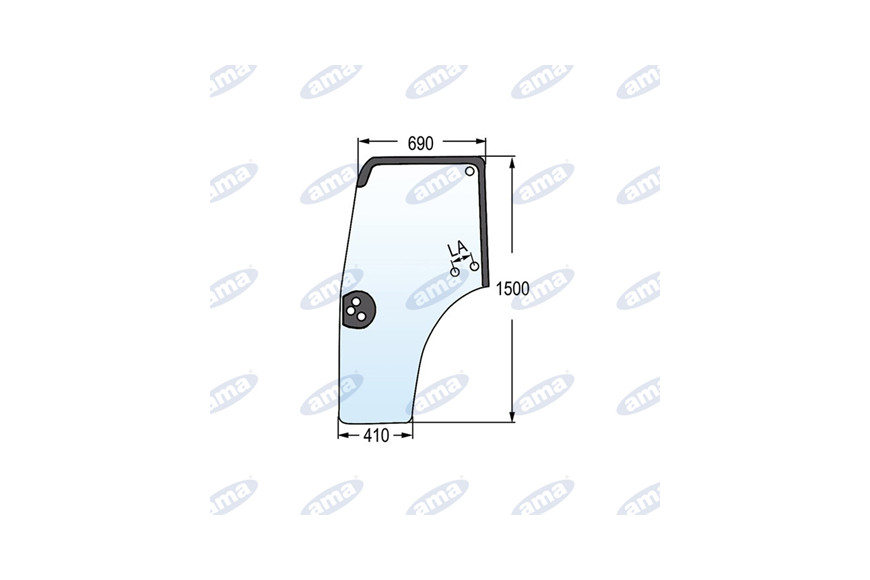 Glastür Adaptable 44910453