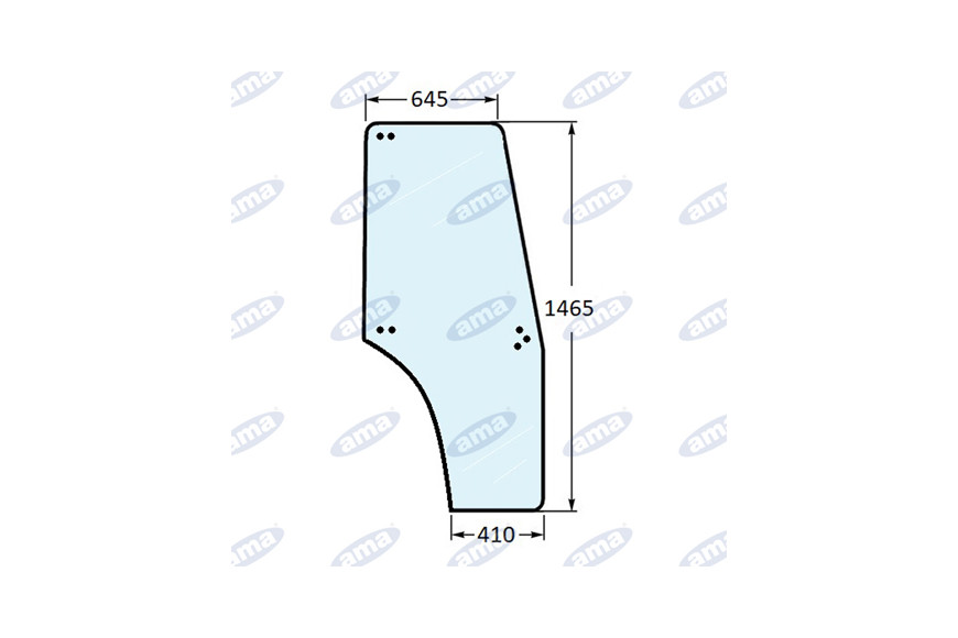 Verre Side 0.009.8821.0 Adaptable