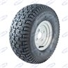 Pneumatische Rad 16x6.50-8 „Ein Kreis mit 4 Löchern Fiat