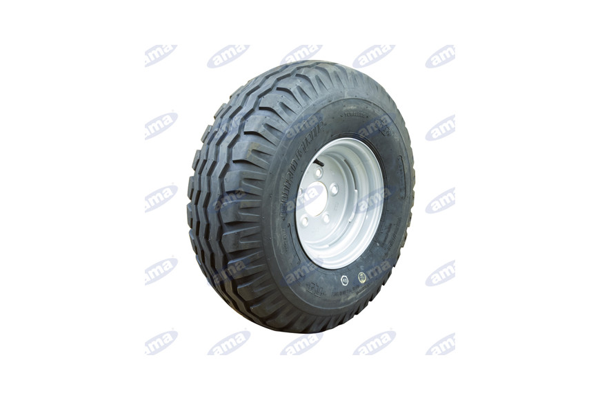 « Avec Cercle Roue pneumatique 10.0 / 75-15.3 en fer 6 trous