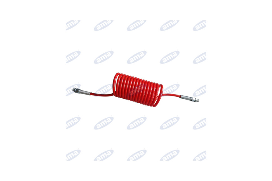 Tubo Spiralato Rosso Con Raccordi - Ama