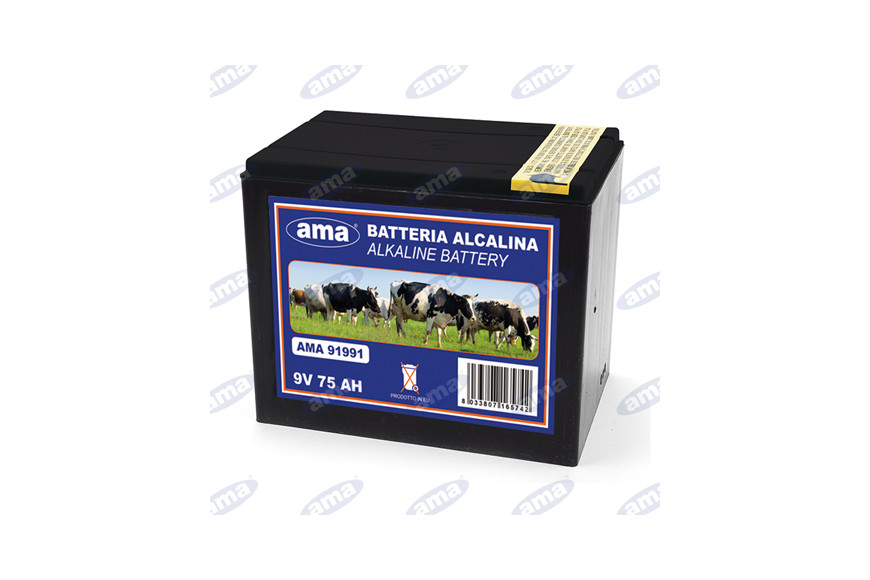 Pila Alkalina 9V75Ah - Ama