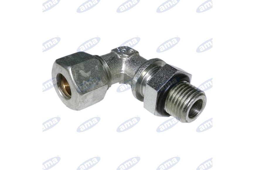 Raccordo A Gomito M22X1,5 Per Tubo Ø 16Mm - Ama
