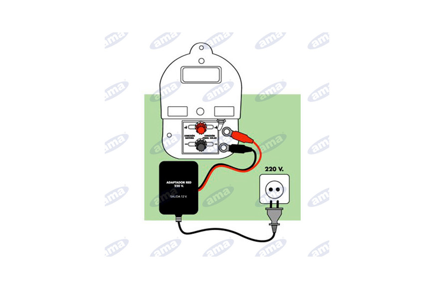 Adattatore 12-230V Per Art 91911 E 91912 - Ama