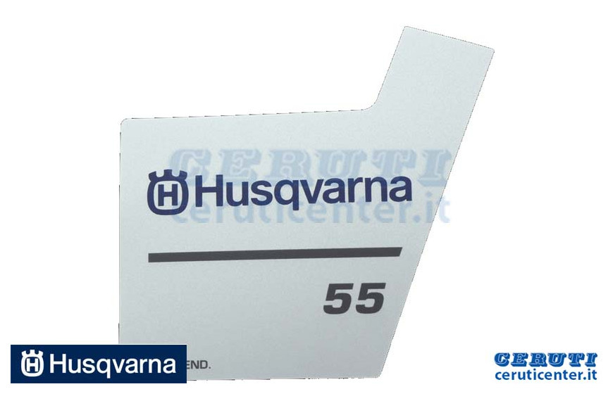 Placa de identificación - Original Husqvarna - 537359801