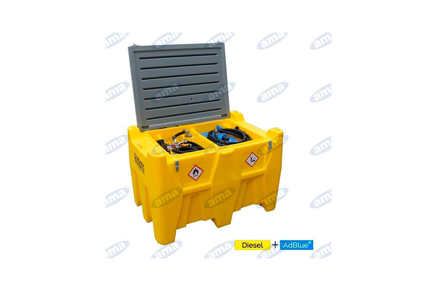 Polyéthylène conteneur pour le transport Diesel + AdBlue