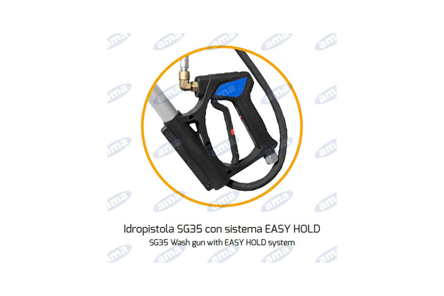 Idropistola Avec Lance télescopique en aluminium