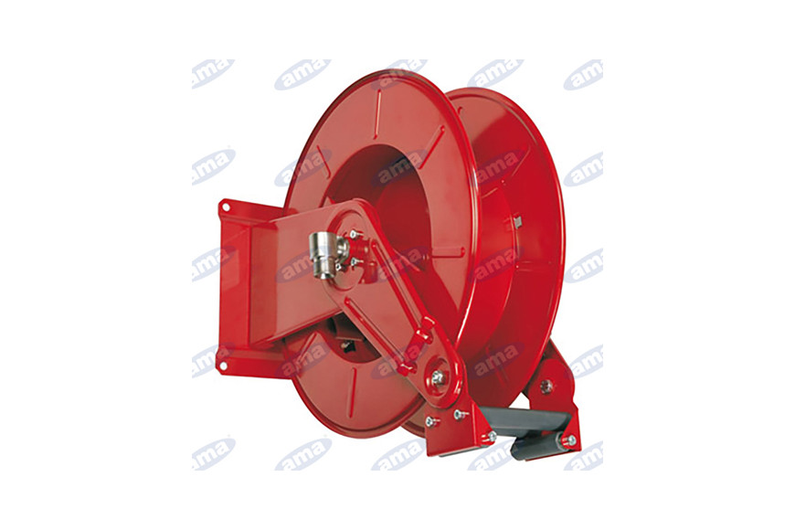 A hose reel Automatic Spring Open 20Mt 3/4 - 15MT 1 "S / Tube