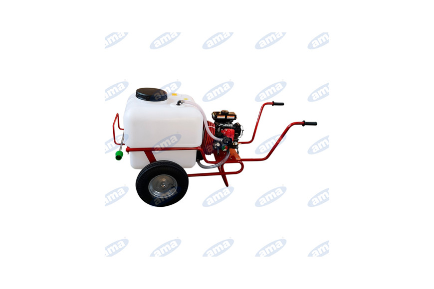 Cart 2 Wheels With Tank And Pump Sprayer