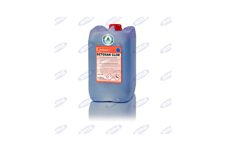 Détergent Sanitizer et Disincrostante Detosan Clor