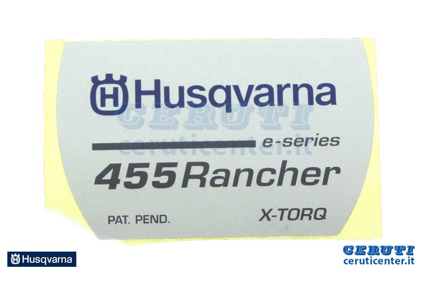 Avv.To Etikett - Original Husqvarna - 537323306