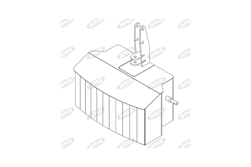 Ballast 500 kg - Noir