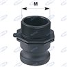 Coupler Homme / filetage mâle
