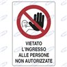 Cartel signes aluminium 30x20