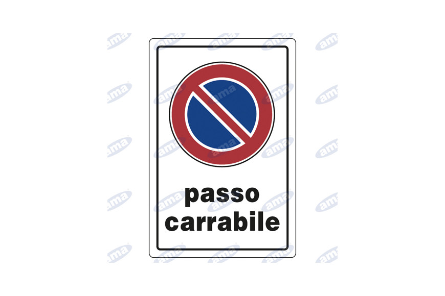 Cartel Signes plastique 30x20