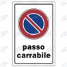 Cartello Segnaletica Plastica 30X20