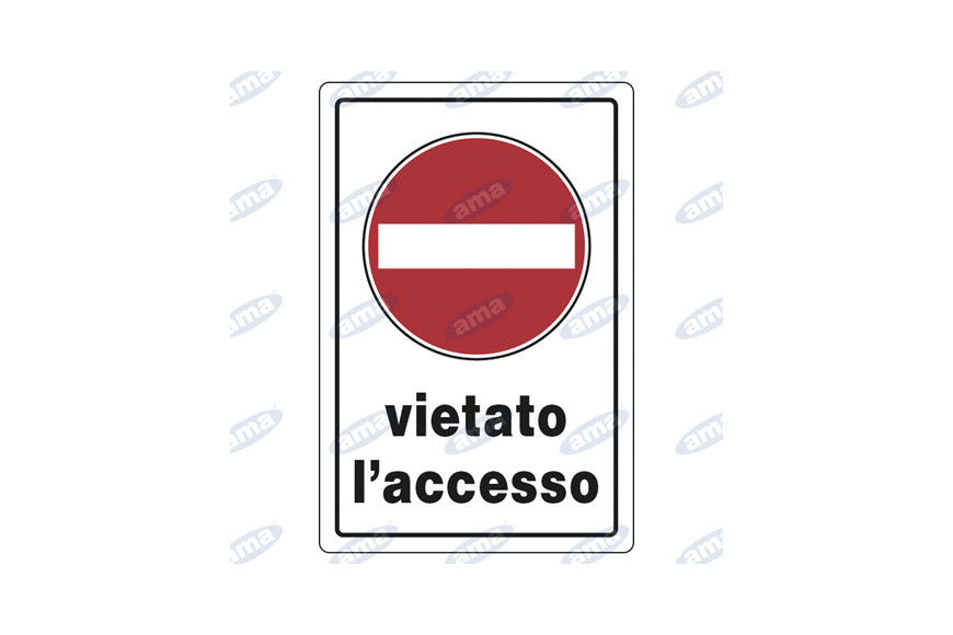 Cartel Signes plastique 30x20