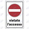 Cartel Signes plastique 30x20