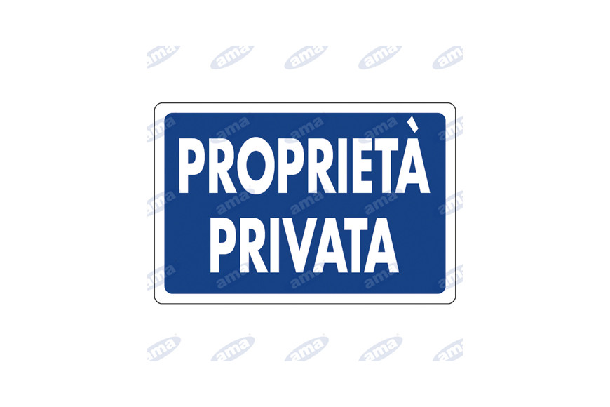 Cartel Signes plastique 30x20