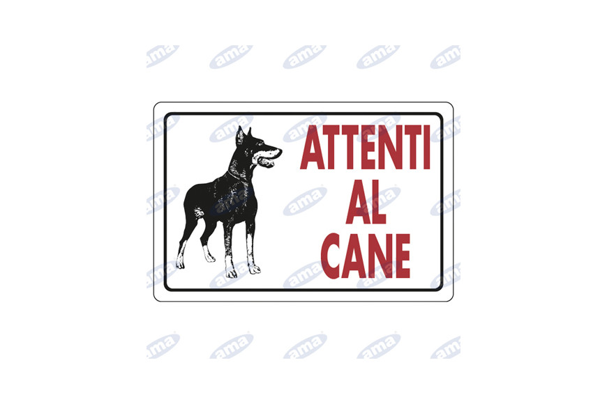 Cartel Signes plastique 30x20