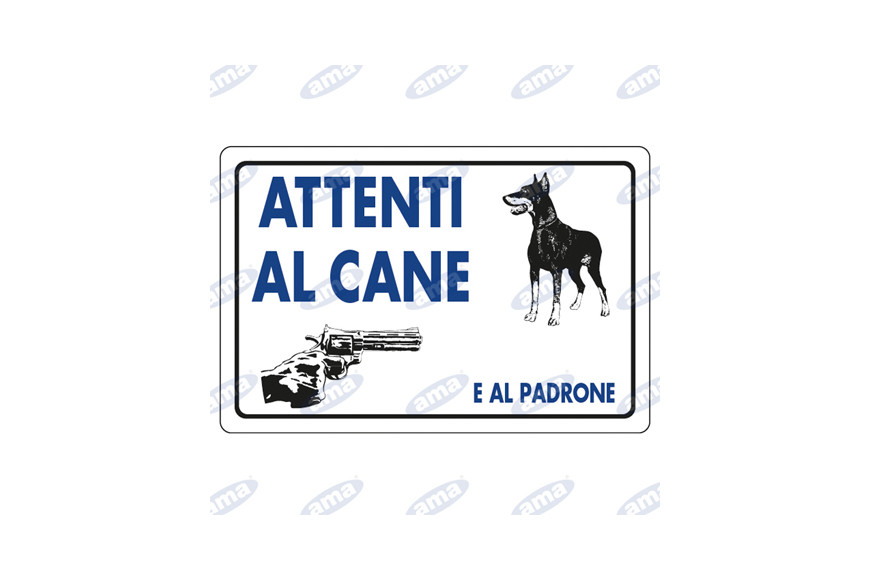 Cartel Signes plastique 30x20