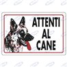 Cartel Schilder aus Kunststoff 30x20