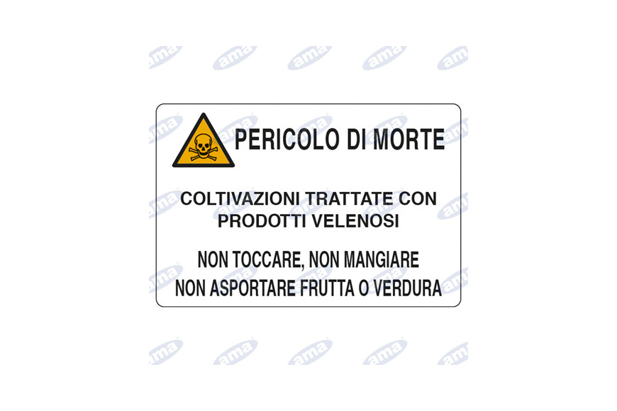 Cartel Signes plastique 30x20