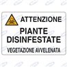 Cartel signes aluminium 50x35